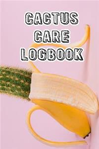 Cactus Care Logbook