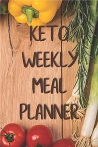 Keto Weekly Meal Planner