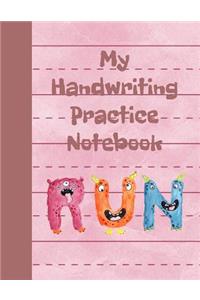 My Handwriting Practice Notebook