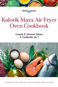 Kalorik MAXX Air Fryer Oven 2 Cookbooks in 1