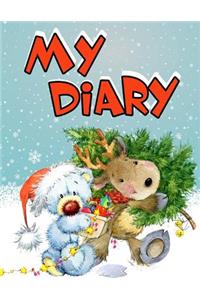 My Diary: 185 Lined Pages, Large Size Book 8 1/2 X 11