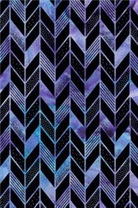 Bullet Journal Notebook Abstract Feather Pattern 3