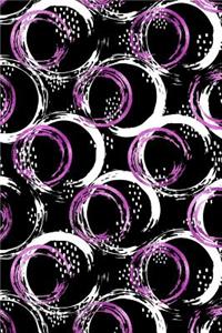 Journal Notebook Batik Circles Pattern 5