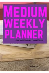 Caterwaul Medium Weekly Planner