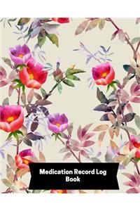 Medication Record Log Book