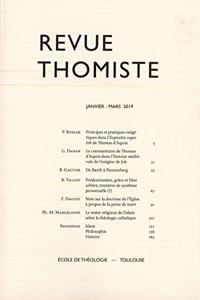 Revue Thomiste - 1/2019