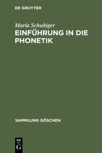 Einführung in Die Phonetik