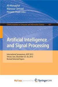 Artificial Intelligence and Signal Processing