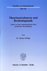 Theorienstrukturen Und Rechtsdogmatik