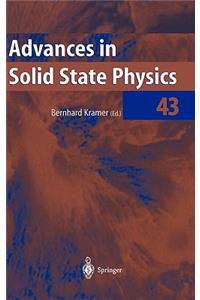 Advances in Solid State Physics