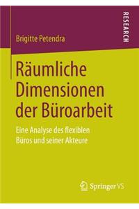 Räumliche Dimensionen Der Büroarbeit