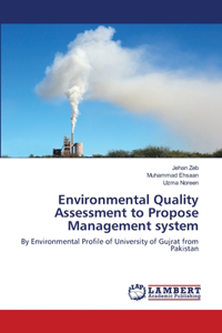 Environmental Quality Assessment to Propose Management system