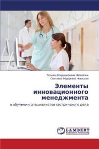 Elementy Innovatsionnogo Menedzhmenta