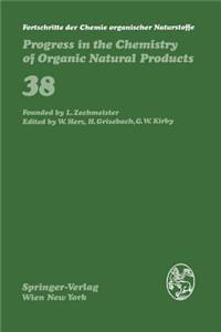 Fortschritte Der Chemie Organischer Naturstoffe / Progress in the Chemistry of Organic Natural Products