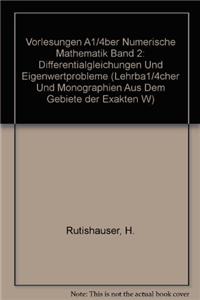 Vorlesungen Uber Numerische Mathematik