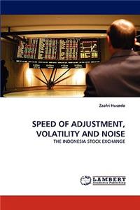 Speed of Adjustment, Volatility and Noise