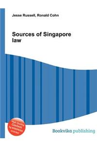 Sources of Singapore Law