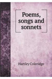 Poems, songs and sonnets