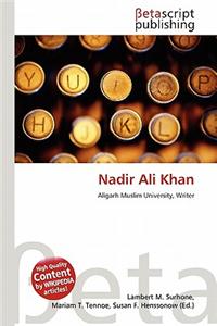 Nadir Ali Khan