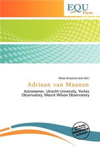 Adriaan Van Maanen