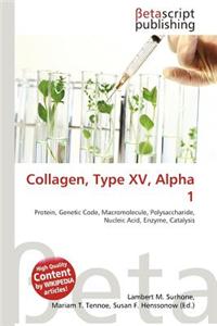 Collagen, Type XV, Alpha 1