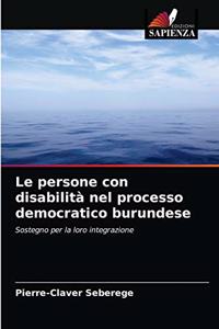 persone con disabilità nel processo democratico burundese