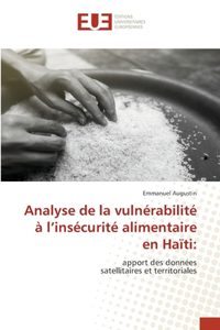 Analyse de la vulnérabilité à l'insécurité alimentaire en Haïti