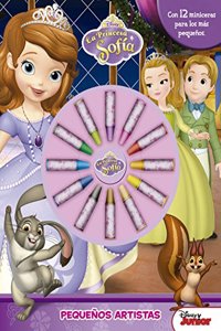 La princesa Sofia. Pequenos artistas: Con 12 miniceras para los mas pequenos