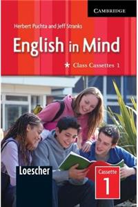 English in Mind 1 Class Cassettes Italian Edition