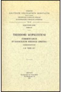 Theodori Mopsuesteni Commentarius in Evangelium Iohannis Apostoli. Syr. 63.= Syr. IV, 3