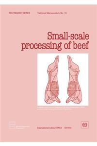 Small-scale processing of beef (Technology Series. Technical Memorandum No. 10)
