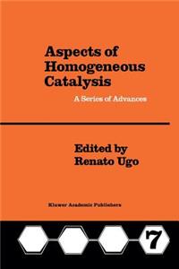 Aspects of Homogeneous Catalysis