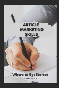 Article Marketing skills