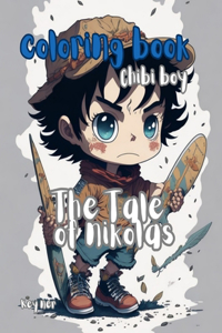 chibi coloring book tales of nikolas