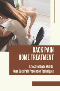 Back Pain Home Treatment