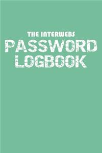 The Interwebs Password Logbook
