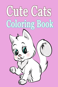 cute cat coloring book