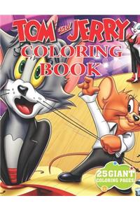 Tom & Jerry Coloring Book