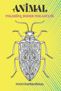 Animal Coloring Books for Adults Funny Inspirational