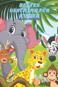 BESTES GESCHENK FÜR KINDER - Malbuch Für Kinder: MEERTIERE, BAUERNHOFSTIERE, Dschungeltiere, HOLZLANDTIERE UND ZIRKUSTIERE