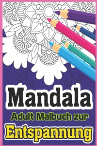 Mandala Adult Malbuch Zur Entspannung