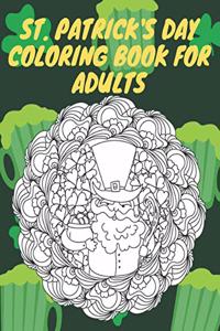 St. Patrick's Day Coloring Book for Adults