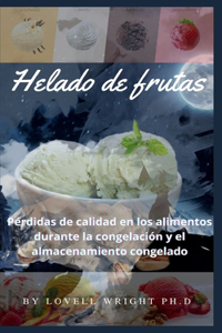 Helado de frutas