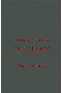 An An Introduction to Biblical Hebrew Introduction to Biblical Hebrew