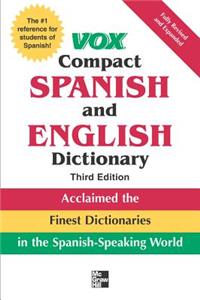 Vox Compact Spanish and English Dictionary, Third Edition (Paperback)