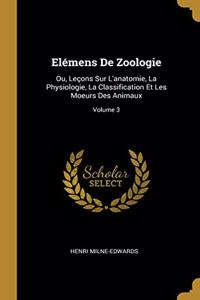 Elémens De Zoologie