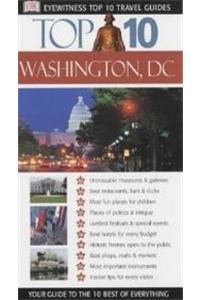 DK Eyewitness Top 10 Travel Guide: Washington