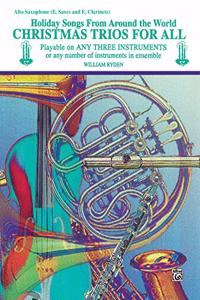 Christmas Trios for All - Alto Sax