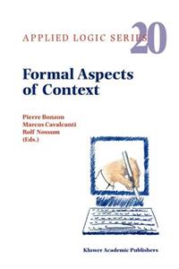 Formal Aspects of Context