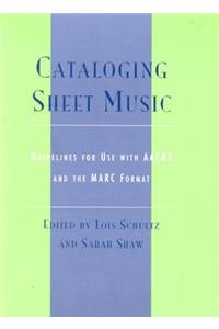 Cataloging Sheet Music